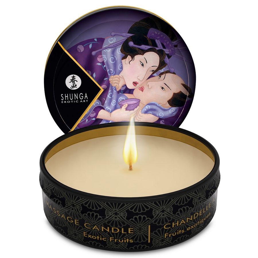 Shunga - Mini Lumânări de Masaj Caresse by Candlelight Display - 24 Unități 5 img 27806 c23a1f244a9e3e5105b12c043f7c110c 1