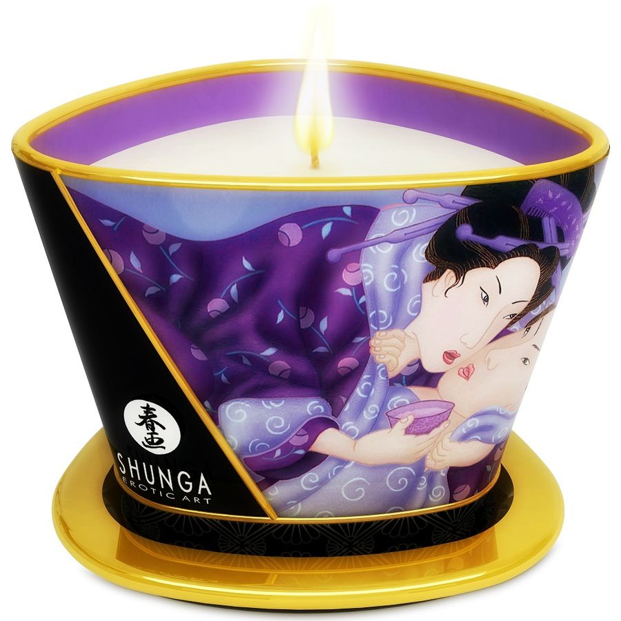 Shunga Candles-Mini Caress by Candelight Lumânare de Masaj-Fructe Exotice, 170 ml 1 img 27814 733919d5ca3baecaf62212604bafdc8c 1