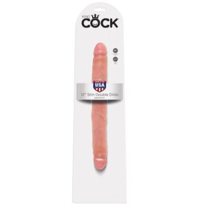 King Cock-Slim Double Dildo 30 cm 6 King Cock-Slim Double Dildo 30 cm - imagine 3