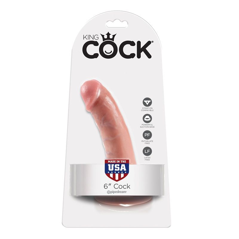 King Cock-6 Dildo Flesh 15.2 Cm-Ventuza 2 img 29518 87f1af79f69a92c413fc36949c7e45e7 1