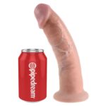 King Cock-9 Dildo Flesh 22.9 cm-Ventuza — PIPEDREAMS · Dildo & Stimulatoare (imaginea 3)
