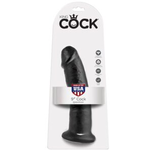 King Cock-9 Dildo Negru 22.9 Cm-Ventuza 10 King Cock-9 Dildo Negru 22.9 Cm-Ventuza - imagine 5