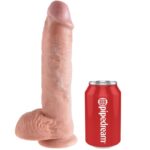 King Cock-10 Dildo Flesh cu Testicule 26.5 Cm-Ventuza — PIPEDREAMS · Dildo & Stimulatoare (imaginea 5)