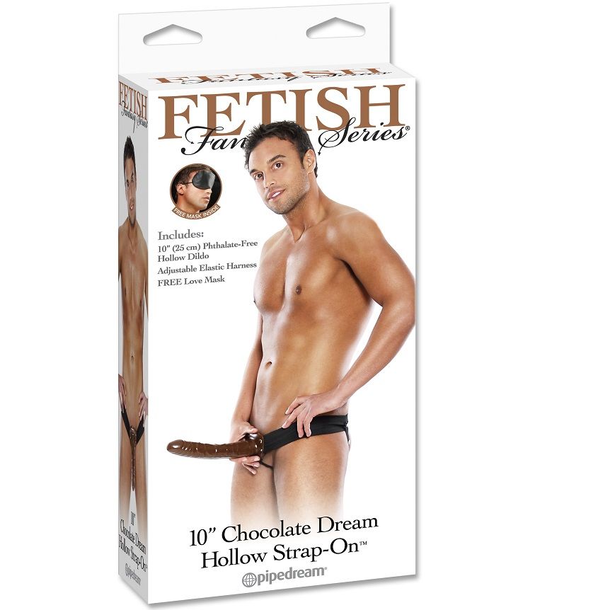 Fetish Fantasy Series-Chocolate Dream Strap-on Gol 2 Fetish Fantasy Series-Chocolate Dream Strap-on Gol — PIPEDREAMS · Inele & Mansoane Penis (imaginea 2)