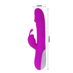 High Tech-Flirtation Robert Vibrator cu Stimulator - imagine 4