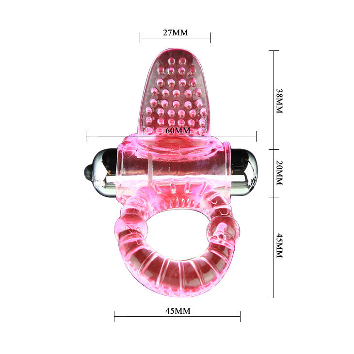 Baile For Him-Sweet Abs 10 Ritmuri Inel Vibrator Roz pentru Penis 4 img 30254 eade134daab9d105c77198726c724eb3 1