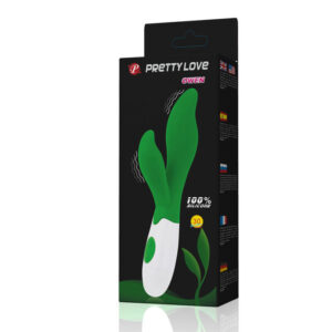 High Tech-Flirtation Owen Vibrator Verde-Silicon, 12 Trepte 15 High Tech-Flirtation Owen Vibrator Verde-Silicon, 12 Trepte - imagine 5