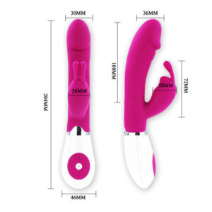 High Tech-Vibrator Flirtation cu Rabbit Gene-Silicon, 12 Trepte 15 High Tech-Vibrator Flirtation cu Rabbit Gene-Silicon, 12 Trepte — PRETTY LOVE · Vibratoare (imaginea 6)