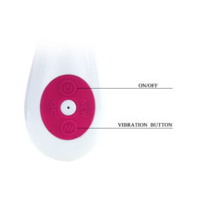 High Tech-Flirtation Vibrator cu Felix Stimulator-Silicon, 12 15 High Tech-Flirtation Vibrator cu Felix Stimulator-Silicon, 12 - imagine 6