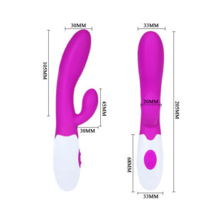 High Tech-Flirtation Alvis Vibrator cu Stimulator Clitoridian-ABS 15 High Tech-Flirtation Alvis Vibrator cu Stimulator Clitoridian-ABS - imagine 6