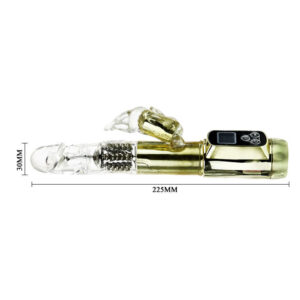 Baile Rotations-Rabbit Siberia Passion Gold Vibrator Dublu 17 Baile Rotations-Rabbit Siberia Passion Gold Vibrator Dublu - imagine 7
