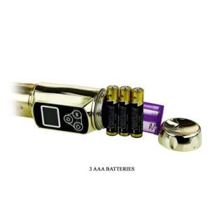 Baile Rotations-Rabbit Siberia Passion Gold Vibrator Dublu 15 Baile Rotations-Rabbit Siberia Passion Gold Vibrator Dublu - imagine 5