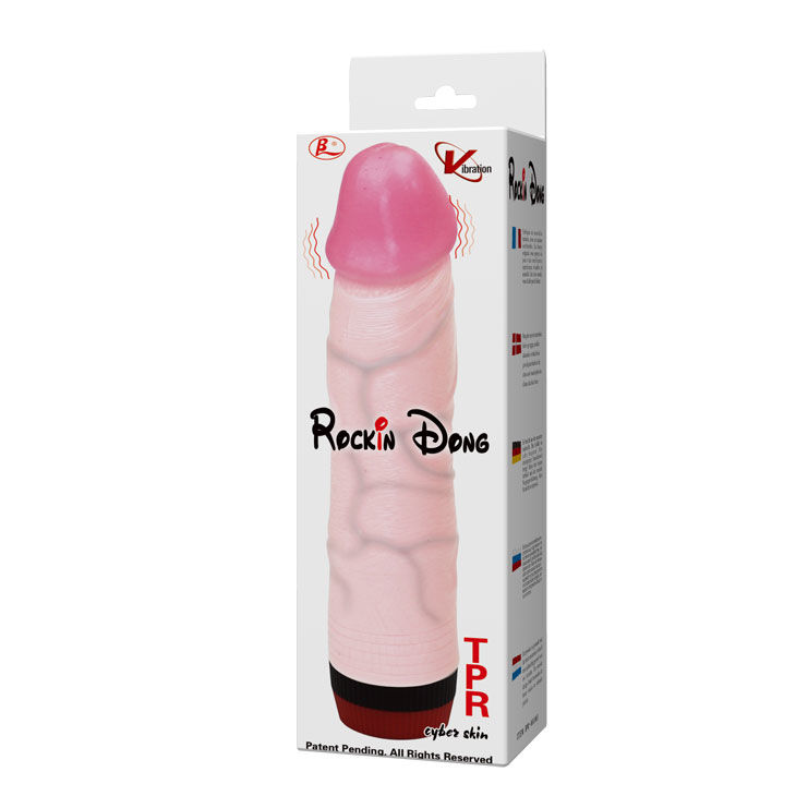 Baile Vibrators-Rockin Dong Penis Cyber Skin Iii-TPR, Waterproof 4 img 31240 54e28c00c9c0a48d58c6b94e34895455 1
