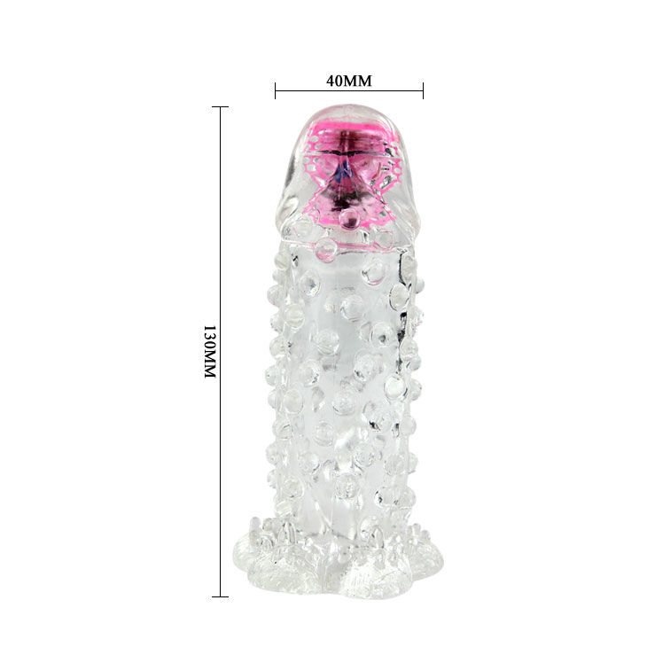 Baile For Him-Brave Iii Man Sensor Extensie pentru Penis-Silicon · Inele & Mansoane Penis (imaginea 6)