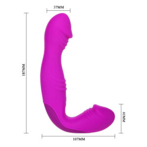 Fun Toys-Angelo Arnes Lilac-Silicon, 12 Trepte, Reincarcabil, USB 16 Fun Toys-Angelo Arnes Lilac-Silicon, 12 Trepte, Reincarcabil, USB - imagine 7