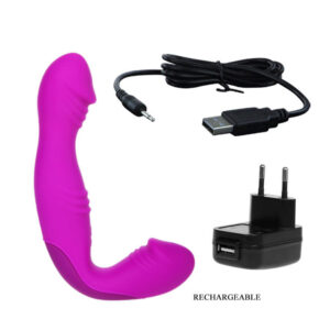 Fun Toys-Angelo Arnes Lilac-Silicon, 12 Trepte, Reincarcabil, USB 14 Fun Toys-Angelo Arnes Lilac-Silicon, 12 Trepte, Reincarcabil, USB - imagine 5