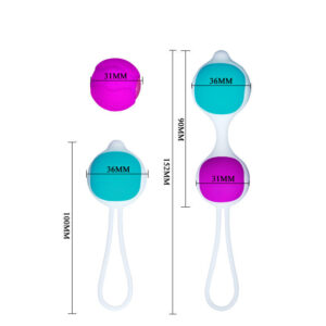 Health Kegel-Flirtation Mingea Orgasmică Deluxe-Silicon - imagine 4