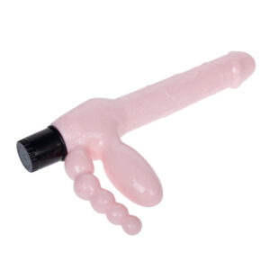 Baile-Ham Tpr fără Bretele cu Vibrație și Stimulare Anală 25.4 Cm - imagine 8