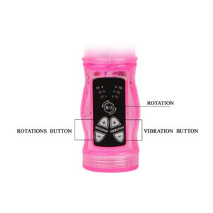 Baile Rotations-Pink Rabbit Mini Rotativ Superstimulator-12 Trepte 12 Baile Rotations-Pink Rabbit Mini Rotativ Superstimulator-12 Trepte - imagine 5