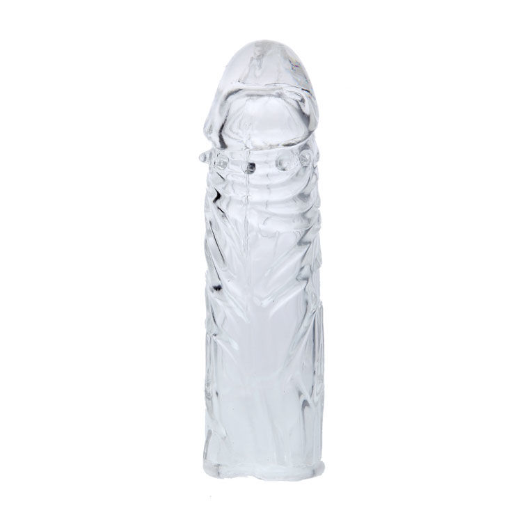 Baile For Him-Husa Transparentă din Silicon pentru Penis 13 cm 7 img 31610 7402bff6a3ed52e31bfc2aa306884ec3 1