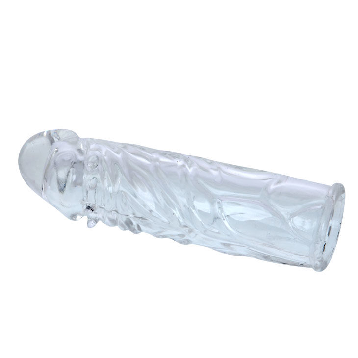 Baile For Him-Husa Transparentă din Silicon pentru Penis 13 cm 4 img 31614 1107a43573767ff2fa3e6a086a1dd842 1