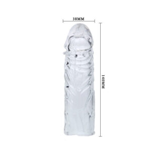 Baile For Him-Husa Transparentă din Silicon pentru Penis 13 cm 10 Baile For Him-Husa Transparentă din Silicon pentru Penis 13 cm - imagine 3