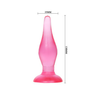 Baile Anal-Lilac Soft Touch Dop Anal 14.2 Cm-Ventuza - imagine 3