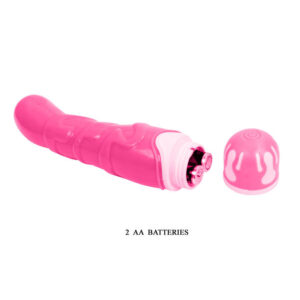 Baile Vibrators-Dildo Realist Roz 21.8 Cm-10 Trepte, Waterproof - imagine 5