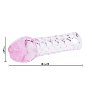 Baile For Him-Husă Extensor pentru Penis-TPR - imagine 3