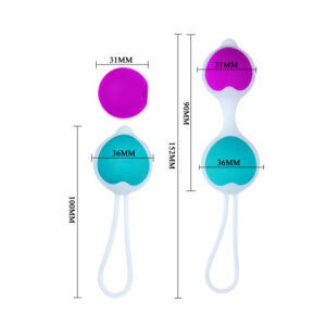 Health Kegel-Flirtation Hegel Ball Set Bile Vaginale 12 Health Kegel-Flirtation Hegel Ball Set Bile Vaginale - imagine 4