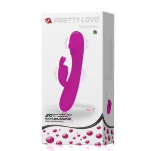 High Tech-Vibrator Smart cu Rabbit, 30 Moduri Hunter-12 Trepte 18 High Tech-Vibrator Smart cu Rabbit, 30 Moduri Hunter-12 Trepte — PRETTY LOVE · Vibratoare (imaginea 9)