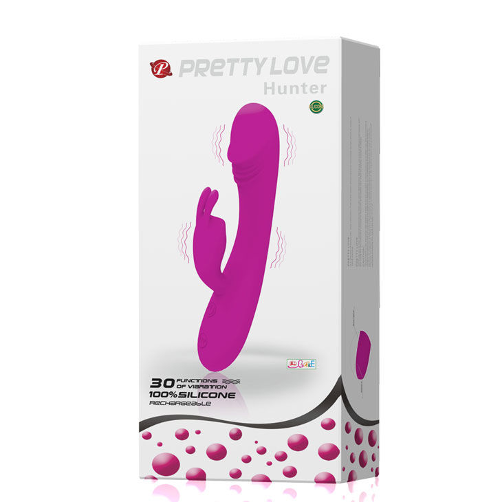 High Tech-Vibrator Smart cu Rabbit, 30 Moduri Hunter-12 Trepte 9 High Tech-Vibrator Smart cu Rabbit, 30 Moduri Hunter-12 Trepte — PRETTY LOVE · Vibratoare (imaginea 9)