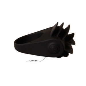 For Him-Chester Black Inel Vibrator-Silicon 16 For Him-Chester Black Inel Vibrator-Silicon — PRETTY LOVE · Inele & Mansoane Penis (imaginea 7)