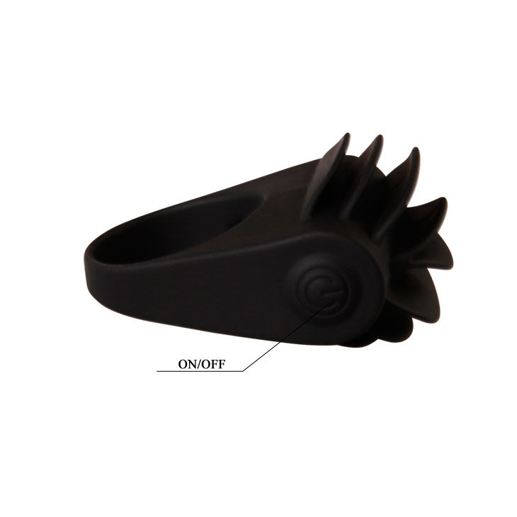 For Him-Chester Black Inel Vibrator-Silicon 7 For Him-Chester Black Inel Vibrator-Silicon — PRETTY LOVE · Inele & Mansoane Penis (imaginea 7)