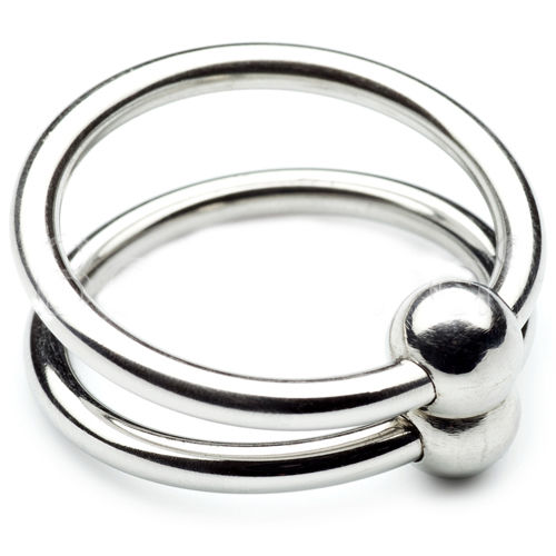 Metal Hard-Inel Dublu pentru Gland 28mm 2 Metal Hard-Inel Dublu pentru Gland 28mm · Accesorii BDSM (imaginea 2)