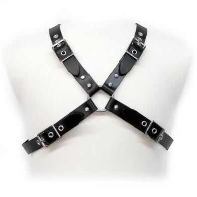 Leather Body-Ham Negru cu Catarame pentru Bărbați-Piele Ecologica 1 img 34177 14350f4a87a59f78a430c895b1e17b5d 1
