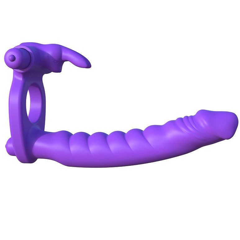 Fantasy C-ringz-Vibrator Dublu din Silicon Rabbit-Waterproof 1 img 35513 ea0634ea58418510032a719875a51b30 1