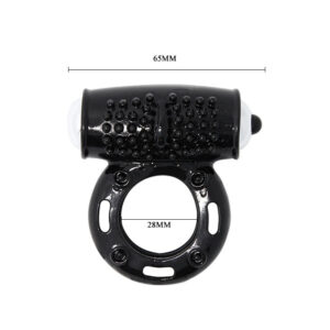 Baile For Him-Power Ring Inel Vibrator 10V-TPR, 10 Trepte 11 Baile For Him-Power Ring Inel Vibrator 10V-TPR, 10 Trepte - imagine 4