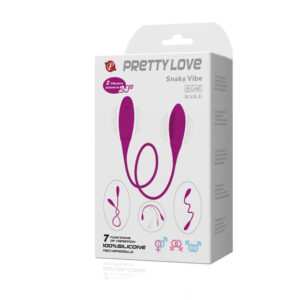 High Tech-Snaky Deluxe Vibrator 7 V-Silicon, 7 Trepte - imagine 3