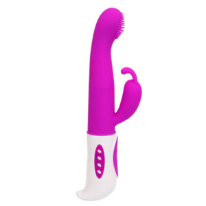 High Tech-Smart Hugh Rabbit Liliac-Silicon, 12 Trepte, Silentios - imagine 3