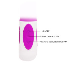 High Tech-Smart Hugh Rabbit Liliac-Silicon, 12 Trepte, Silentios - imagine 7