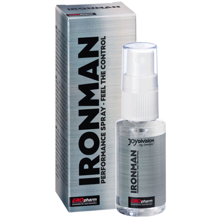 Joydivision Eropharm-Ironman Spray Performant pentru Bărbați 1 Joydivision Eropharm-Ironman Spray Performant pentru Bărbați · Afrodisiace Barbati