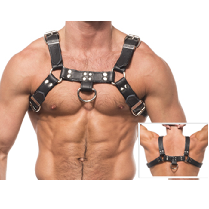 Leather Body-Ham din Piele cu Lanțuri Iii