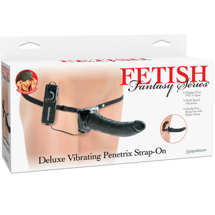 Fetish Fantasy Series-Curea Strap-on Vibrator Deluxe Penetrix 2 Fetish Fantasy Series-Curea Strap-on Vibrator Deluxe Penetrix — PIPEDREAMS · Strapon & Harness (imaginea 2)
