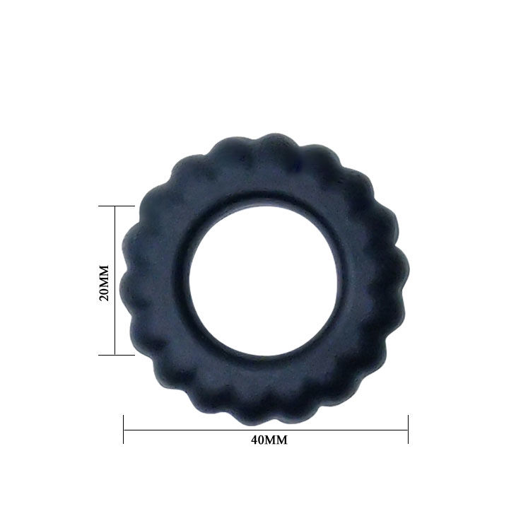 Baile For Him-Titan Cockring Black 2 cm-Silicon 4 img 41857 bd51ec5634b9eea9435fc627a1ac01dc 1