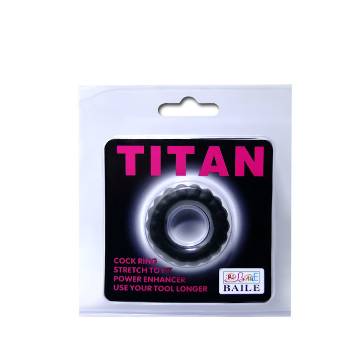 Baile For Him-Titan Cockring Black 2 cm-Silicon 5 img 41858 c26dcb869eac51f7c7caa657d5570a3a 1