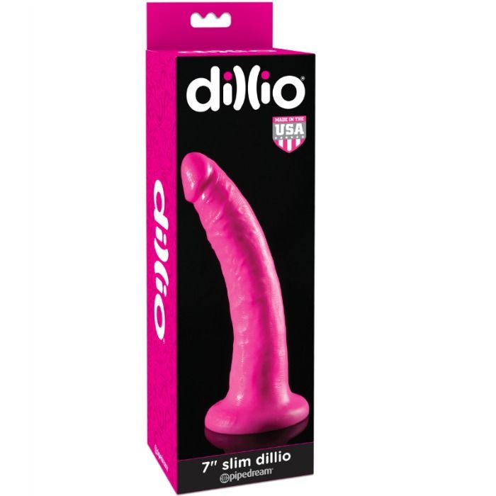 Pipedreams-Dillio Dildo 17.8 Cm - Roz-Latex, Ventuza 4 img 44241 85dcca07ce583567685d1124491b5b3a 1