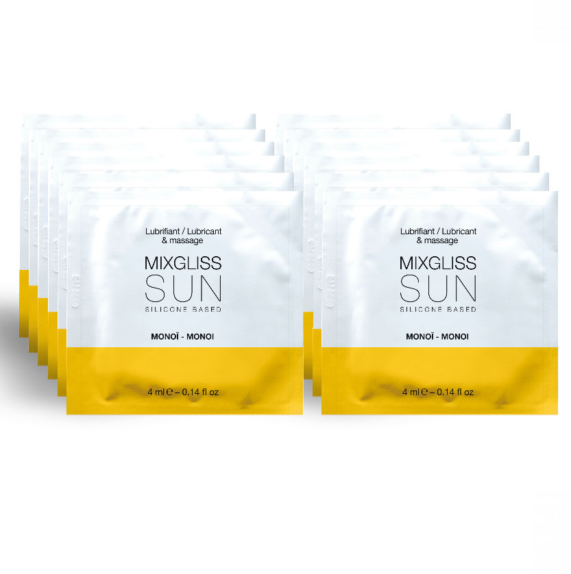 Mixgliss-Lubrifiant pe Bază de Silicon, Aromă Monoi, 12 Doze 1 img 44520 b2811dfa7d08b8361d00e5efe4d7615e 1