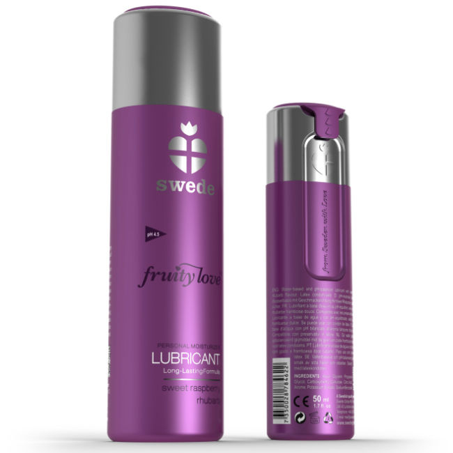 Swede - Fruity Love Lubrifiant Zmeură și Rubarbă 100 Ml 1 img 44793 79ad039432c5a98b71e19daba4c13600 1