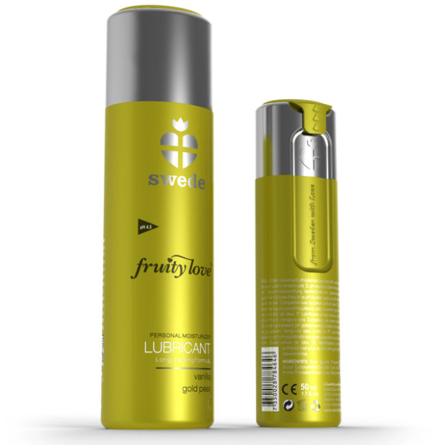 Swede - Fruity Love Lubricant Vanilla Gold Pear 50 ml 1 img 44807 f450ca27b85e0940f8df9f771c3d0acf 1